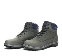 Kappa Homme Logo Fillmore MD Skateboarding Shoes, Grey DK-Blue Marine, 46 EU