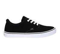 Kappa Homme NISIO Suede Basket, Noir Blanc, 43 EU Étroit