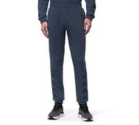 Kappa Ieccio Pantalon pour Homme en French Terry avec empiècement en Maille et Taille élastique Bleu Taille XL