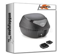 kappa k29nt + kr9150 top case k29nt + support tech compatible avec fantic caballero scrambler 125 2018 2019 2020 2021 2022 2023 mototopgun