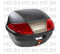 KAPPA K400N Top Case Monolock 40L Noir Carbon Look Moto Scooter Plaque Universel