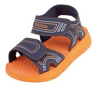 Kappa Kaleo K Sandale, Bleu Marine/Orange, 33 EU