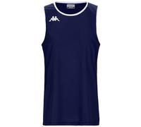 Kappa Kappa4basket Danco Blue Marine-White Ensemble de Basket-Ball Unisexe pour Adulte