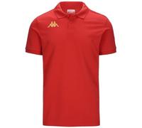 Kappa Gastio Short Sleeve Polo Rouge S Homme