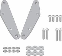Kappa KD6104ST Kit de support de pare-brise pour Kymco Xciting S400I (2018-2023)