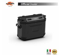 KAPPA KFR37BL Valise En Aluminium Noir Gauche 37L K'FORCE MONOKEY CAM-SIDE