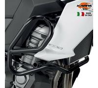 KAPPA KN4113 Pare-Choc Tubulaire Noir Pour Kawasaki 1000 KLZ VERSYS 2015-2018