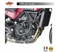 KAPPA KN8704 Pare-Chocs Tubulaire Noir Pour Benelli 500 Leoncino Trail 2017-2022