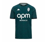 Kappa Kombat Away Monaco ACT Jersey | Green DK Rain/Green Grove SP | Size S