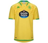 Kappa Kombat Away Tee Shirt, Jaune/Vert, M Homme