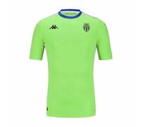 Kappa Kombat GK Pro 2025 Monaco Act Jersey ASM | Homme | Taille XL | Vert Fluo/Bleu Royal