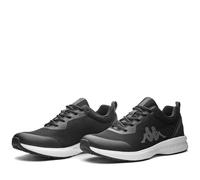 Kappa Mixte Glinch 2 Chaussures de Sport, Noir Gris Foncé, 40 EU