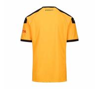 Kappa Kombat Home AM ACT Jersey Kaizer | Man | Yellow/Black/Sponsor (FR/ES, Alpha/Lettres, XXL, Taille Normale, Taille Normale, Yellow/Black/Sponsor)