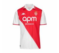 Kappa Kombat Home Monaco ACT Jersey Mixte, White/Red Tango SP, 14 Ans