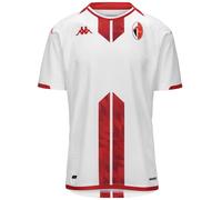 Kappa Kombat Home Tee Shirt, Blanc/Rouge, XL