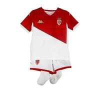 Kappa Kombat Kit Home Monaco Maillots Enfant Blanc/Rouge FR : Taille Unique (Taille Fabricant : 3Y)