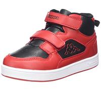 Kappa Lineup Mid M Basket, Rouge/Noir, 27 EU