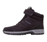 Kappa Lithium Kids, Baskets Hautes Mixte Enfant, (Black/Grey 1116), 33 EU