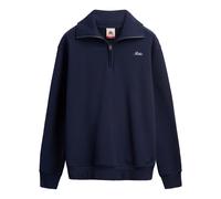 Kappa - Livreville Half Zip Crew Sweat - Homme - Sweatshirts et sweats à capuche - Bleu - Taille: S