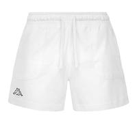 Kappa Logo Caber Pantalon de Sport Femme, Blanc, M