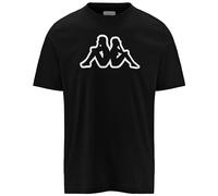 Kappa Logo Cromen T-Shirt pour Homme, Noir, XXL