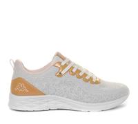 Kappa Logo Rostiew Baskets Basses Confortables et Stylées, Blanc et Beige, Taille 37