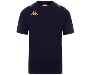 Kappa Logo Sarty Kid Tongs Confortables et Stylées, Couleur Blanc et Noir et Noir, Taille 33