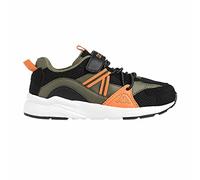 Kappa London Kid EV Sneakers Basses, Noir, Vert, 29 EU