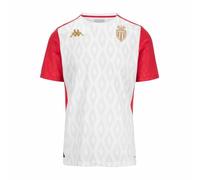Kappa - Maillot Aboupret Pro 8 AS Monaco 24/25 pour Garçon - Blanc - Taille 8Y