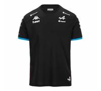 Kappa Maillot Adolim BWT Alpine F1 Team 2024 pour garçon - Noir - Taille 10Y