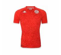 Kappa Maillot Enfant Kombat Tunisie Domicile Officiel Football - Rouge - 8 Ans