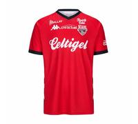 Kappa - Maillot Guillo Kombat Home EA Guingamp 24/25 pour Homme - Rouge - Taille XL