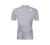 Kappa - Maillot Kombat GK Pro AS Monaco 22/23 pour Homme - Gris - Taille XL