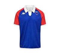 Kappa - Maillot Kombat Home FC Grenoble Rugby 22/23 pour Garçon - Bleu - Taille 6Y