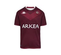 Kappa Maillot Kombat UBB Union Bordeaux Bègles Domicile Officiel Rugby - Rouge - XXL
