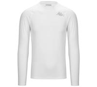 Kappa Vurbat Long Sleeve Base Layer Blanc M Homme