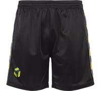 Kappa Men's Woven Tracksuit Shorts Noir/Jaune L Male