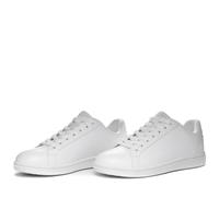 Kappa Mixte-Adulte Logo Galter 5 Chaussure de Gymnastique, Blanc, 40 EU