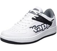 Kappa Mixte Bash Fo Basket, White Black, 43 EU