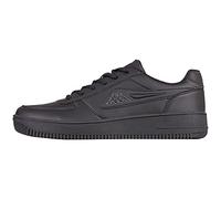 Kappa Mixte BASH Sneakers Basses, Black Black Grey 1116, 37 EU