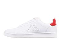Kappa Mixte Code de Style : 243049 Limit Basket, Blanc/Rouge, 40 EU