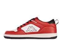 Kappa Mixte Code de Style : 243393 Alid Low Unisexe Basket, Blanc/Rouge, 44 EU