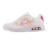 Kappa Mixte Code du Style : 243306fl Harlem EMB FL pour Femme Basket, Blanc/Multicolore, 38 EU