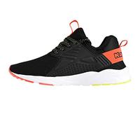 Kappa Mixte Enfant Baskets Noir/Rouge Ado San Puerto