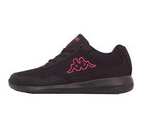 Kappa Mixte Follow Oc Sneakers Basses, Noir (Black/Pink 1122), 37 EU