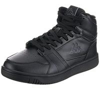 Kappa Mixte Logo Basil MD Chaussure de Gymnastique, Noir, 46 EU