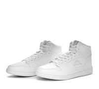 Kappa Mixte Logo Basil MD Chaussure de Gymnastique, White, 40 EU