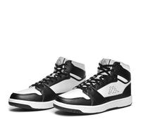 Kappa Mixte Logo Basil MD Chaussure de Gymnastique, White Black, 42 EU