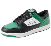 Kappa Mixte Logo Bernal Chaussure de Marche, Green MD Black White, 37 EU