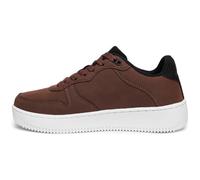 Kappa Mixte Logo MASERTA 4 Athletic Shoes, Brown Moro-Black, 45 EU